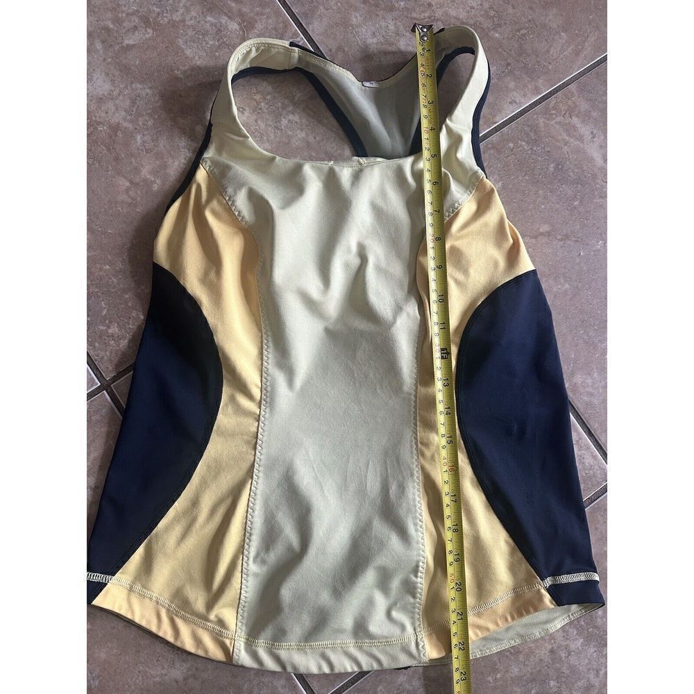 Lululemon 8 10 Colorblock Active Top Yellow - image 6